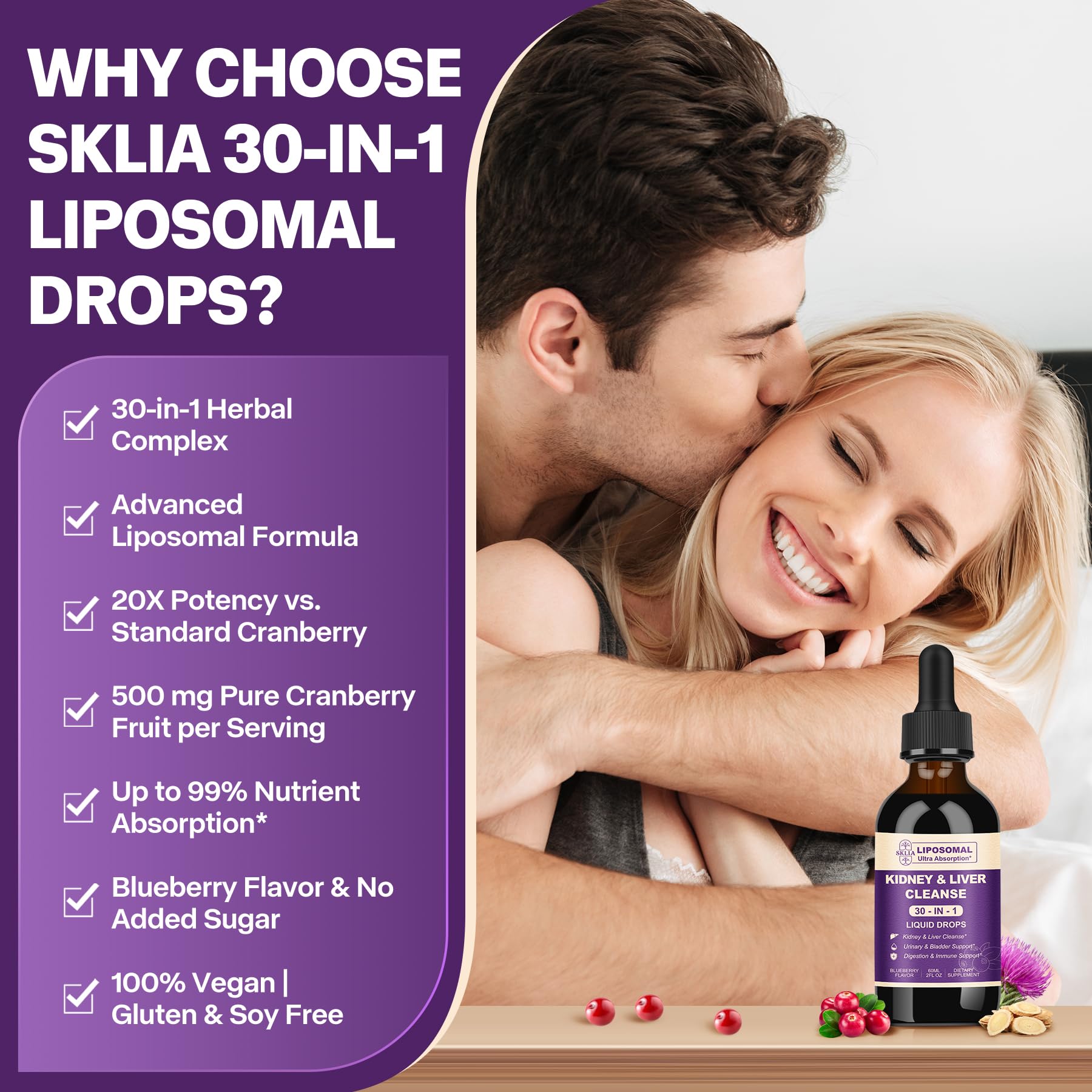 30-in-1 Kidney & Liver Cleanse Detox & Repair Drops, Blueberry, 1P — Amazon image 7