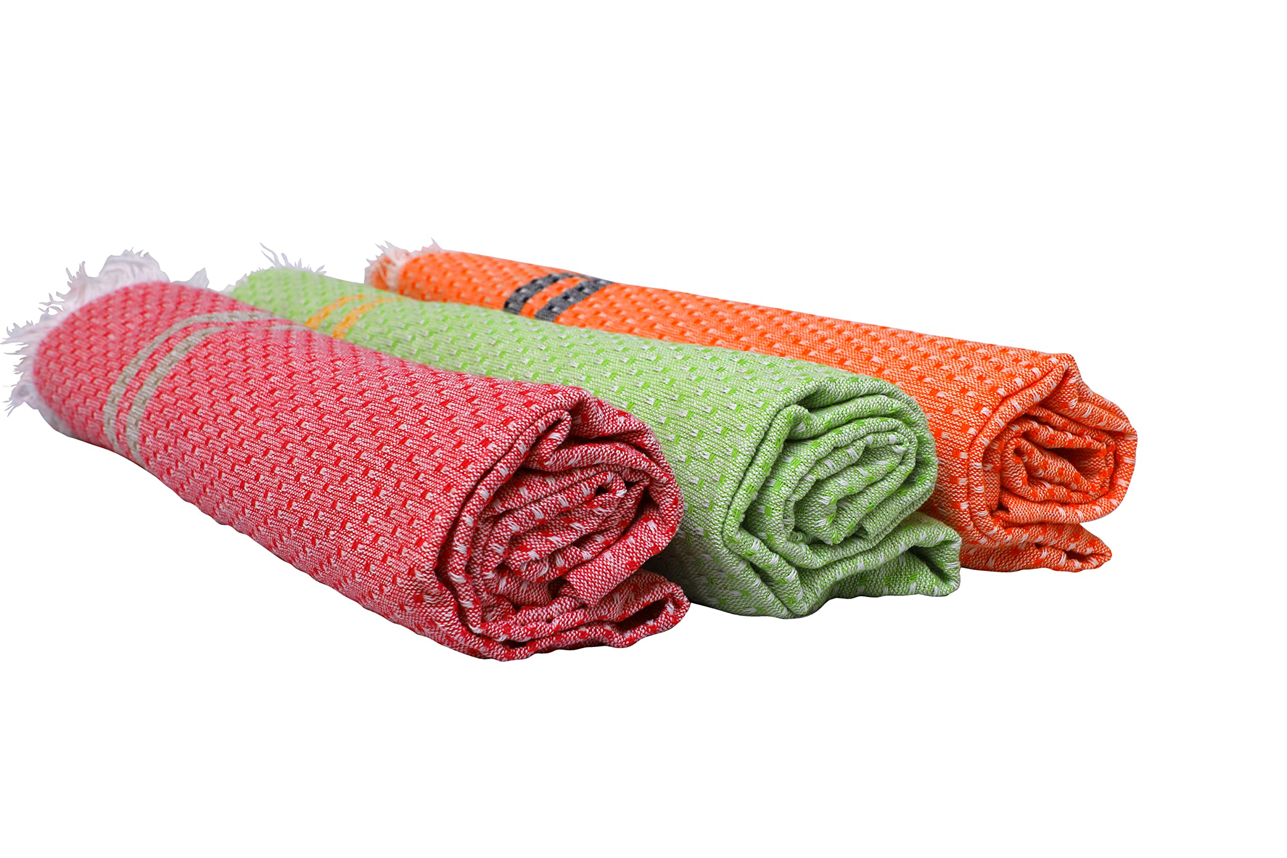 Mr.YSK Bath Towels Pack of 3 - 100% Natural Cotton Towels - Super Absorbent - Machine Washable - 30” x 60”