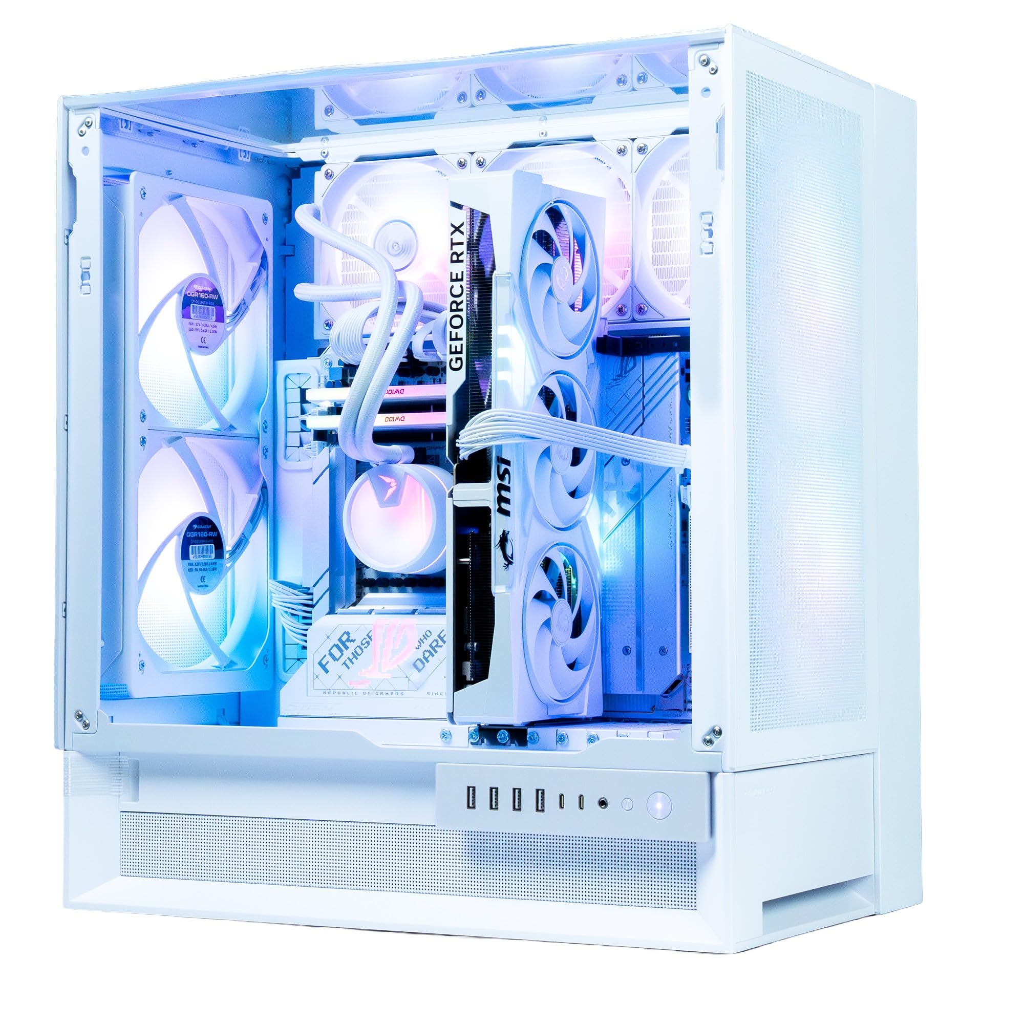 Epical-Q PC Gaming WhiteSigma EVO AMD Ryzen 9 9950X3D, 32GB, 2TB SSD NVME, RTX 5080 + Windows 11 Pro