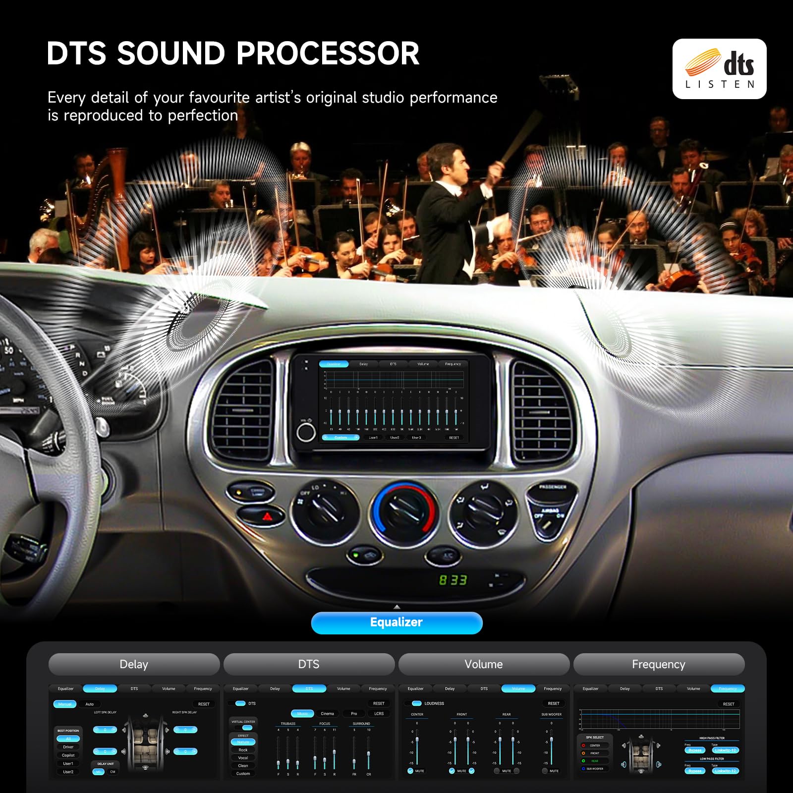 Amazon.co.jp: Dasaita Android 13 ダブルDin 4Runner 03-09/Tundra 03