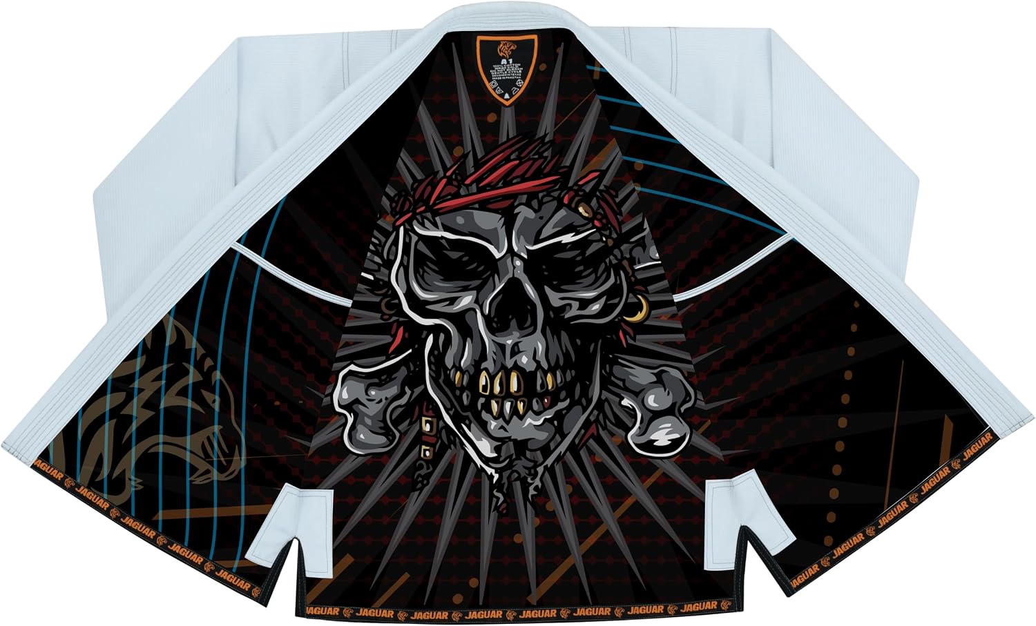 – The Skull Inner Sublimated Pro Brazilian Jiu Jitsu BJJ Kimono Gi Uniform Unisex - Belt Included