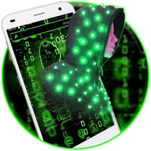 Neon Secret Hacker Launcher Theme