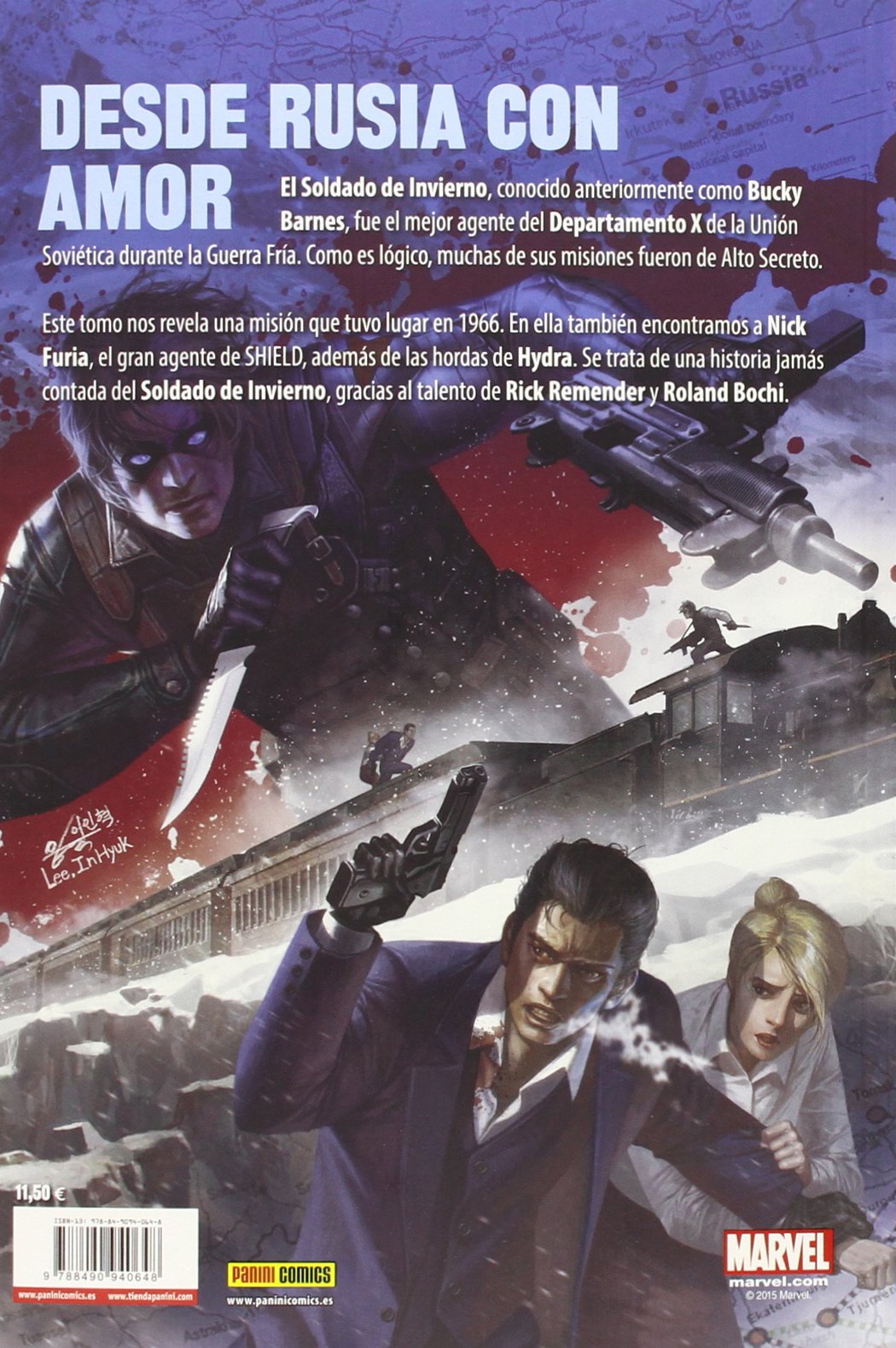 El Soldado De Invierno. La Marcha Implacable (PANINICOMICS)