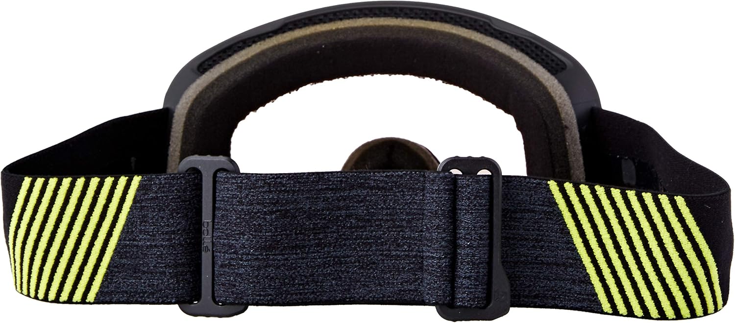 bollé Performance: Nevada Matte Black & Green Diagonal Phantom Green Emerald