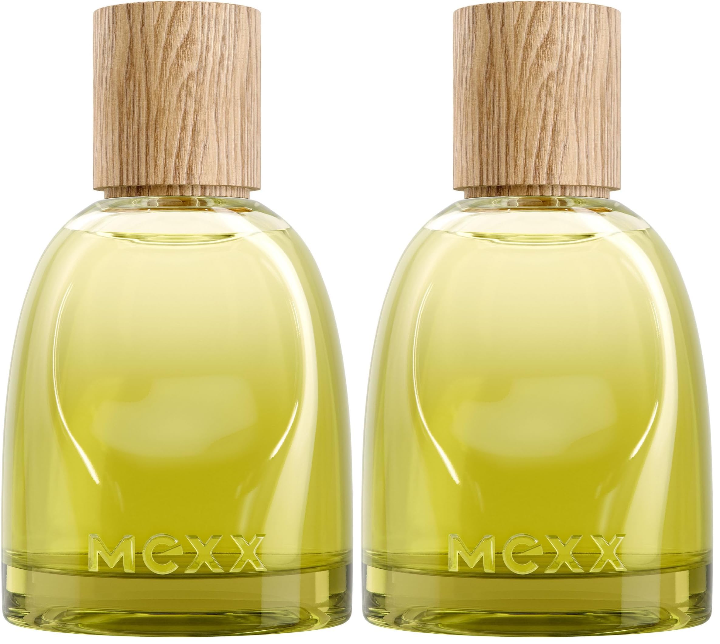Mexx Inspired Nature Eau de Parfum für Frauen, floral-fruchtiger Duft für Sie mit stimmungsaufhellenden Eigenschaften, 50 ml (Packung mit 2)