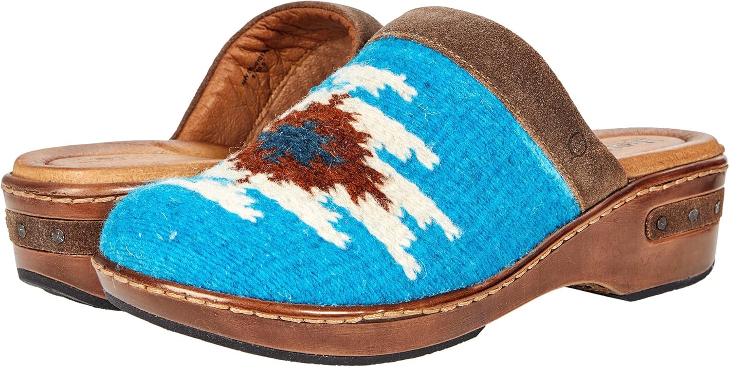 BORN Bandy Taupe/Turquoise 7 M (B)