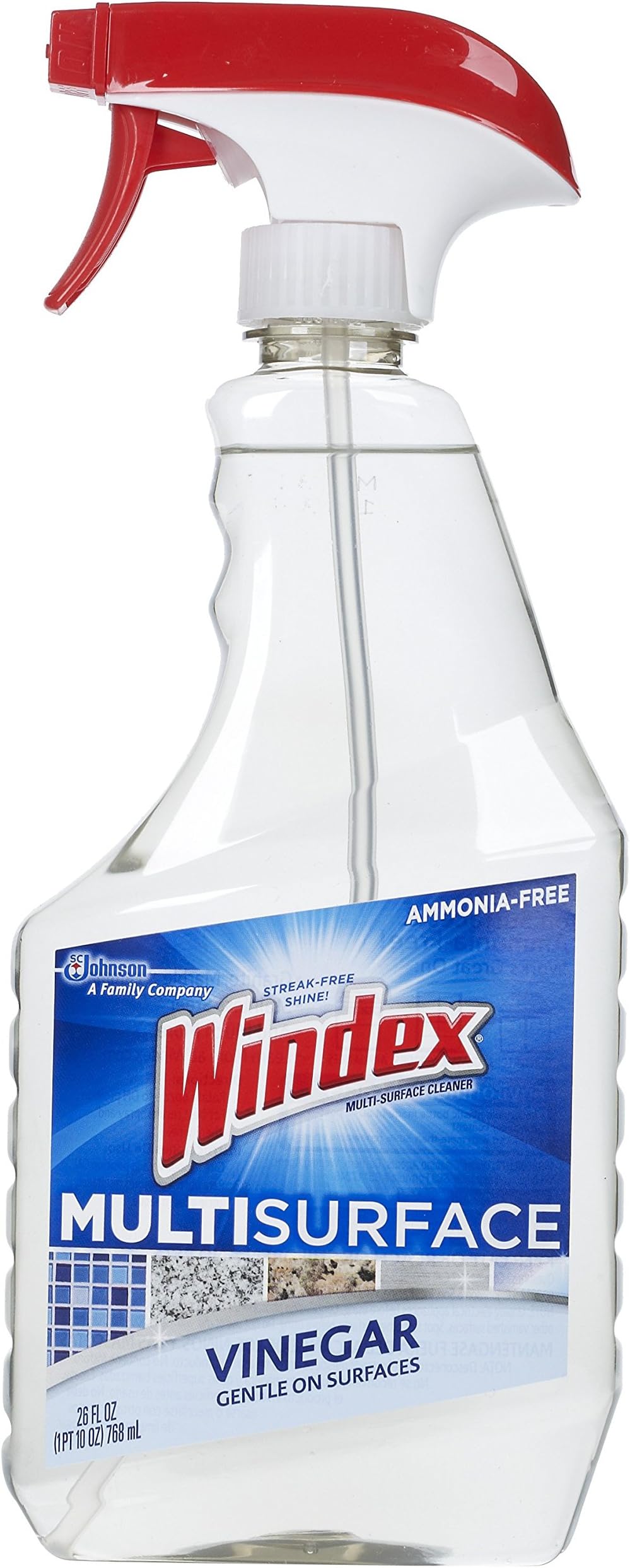 Windex Vinegar MultiSurface Cleaner 26 Ounce Health