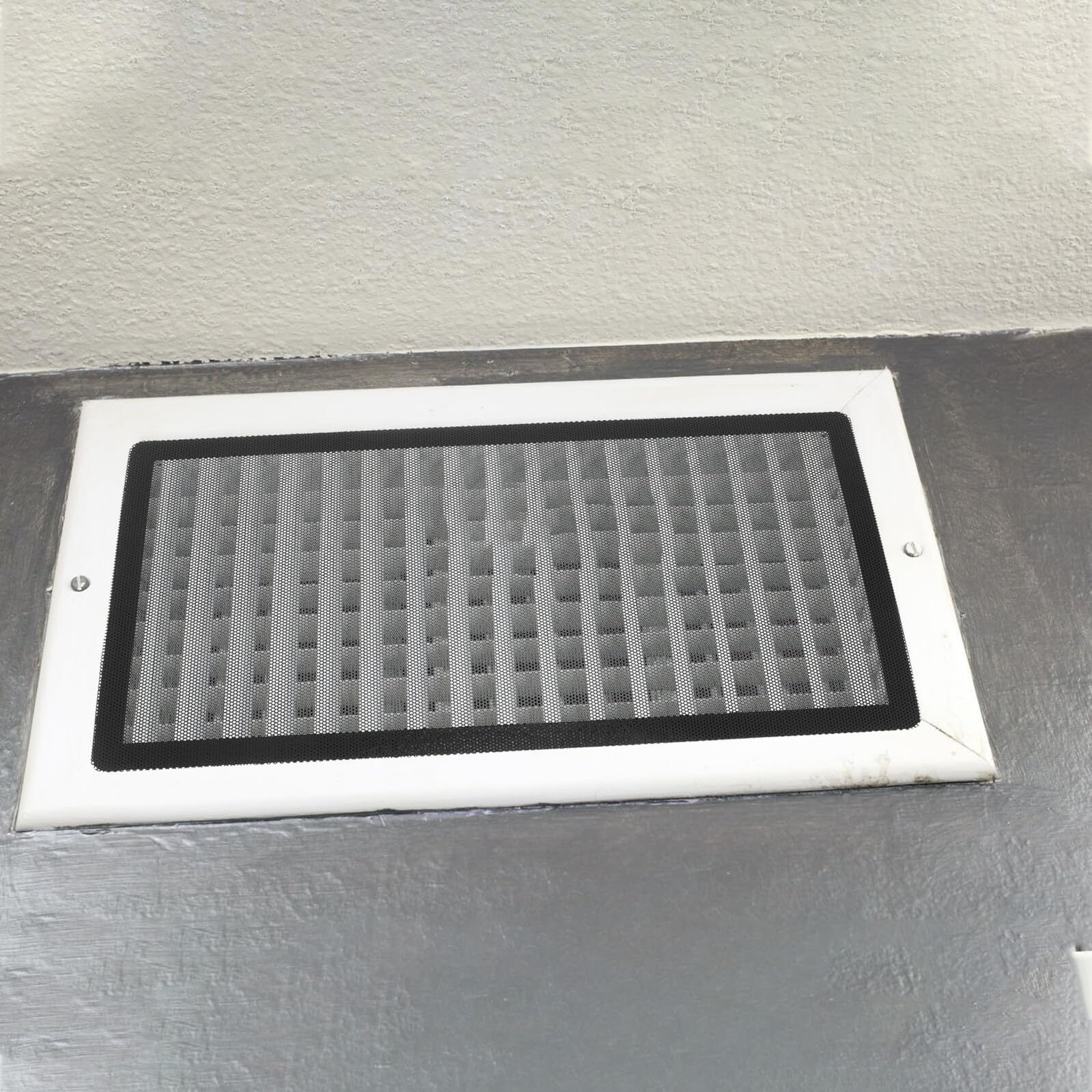 SOIMISS Copertura Magnetica per Prese D'aria a Soffitto 14x28 Cm Set 8 Pezzi in Rete Antipolvere Resistente per Ventilazione Casa, Filtro Smontabile per Condotti Hvac e Spazi