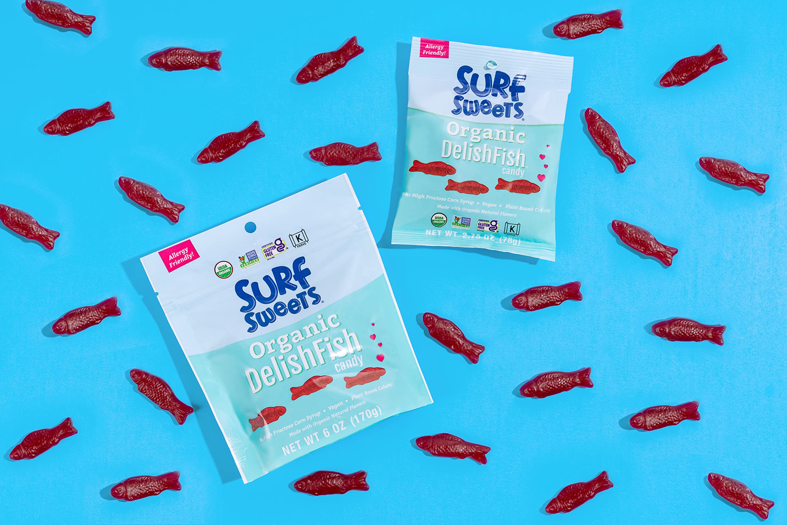 Amazon.com : Surf Sweets Organic DelishFish Candy - Sweet Vegan