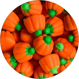 Creme Pumpkins Candy, 1 Pound Bulk Bag, Halloween Pumpkin Candy, Trick-O...