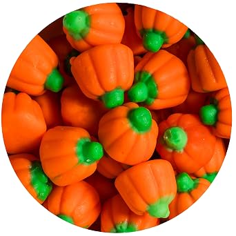 Creme Pumpkins Candy, 2 Pound, Halloween Pumpkin Candy, Trick-Or-Treat Party Bag Fillers