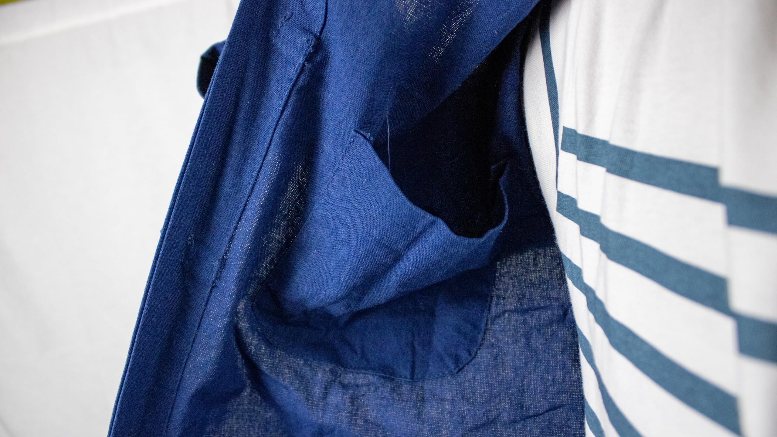 Bleu De Chine Vrai Authentique SHANGHAI ANTICHER DENGRI 100% Coton Unisexe
