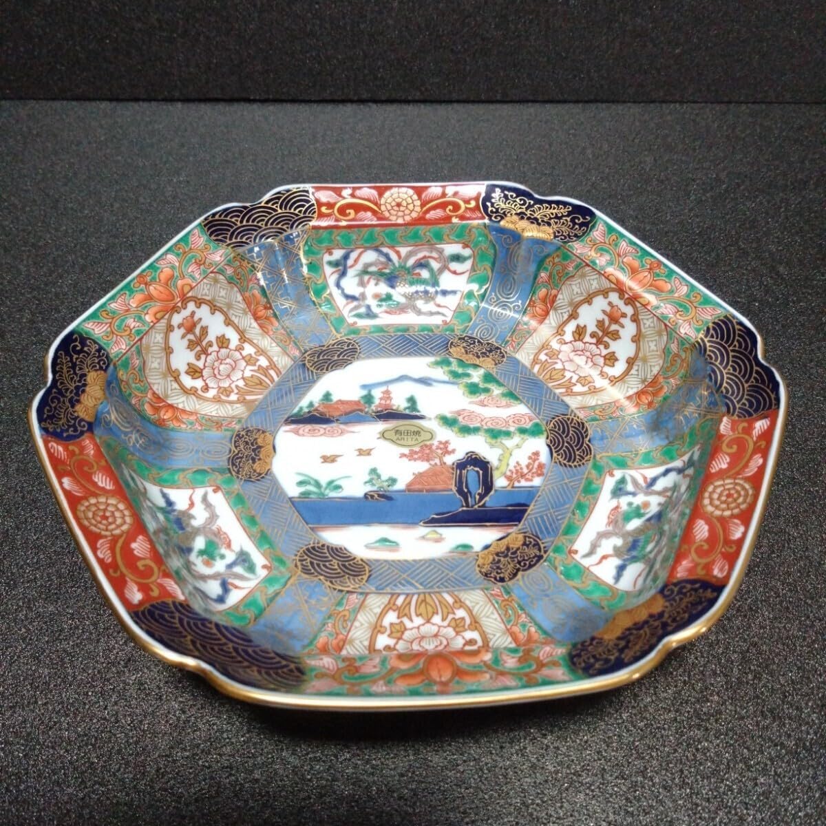 薩摩焼 金襴手 超特大の絵皿（直径100cm） 【公式通販】 薩摩焼 金襴手