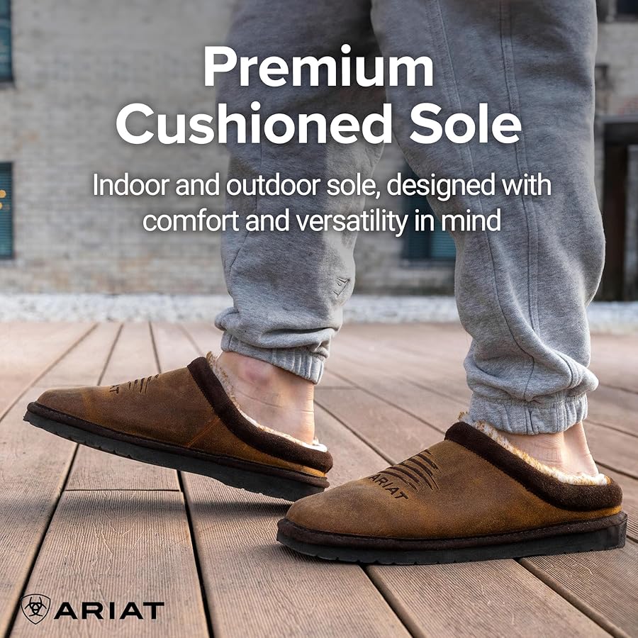 Pantuflas Ariat Mujer Marrones Mujer Pantuflas Ariat Mujer