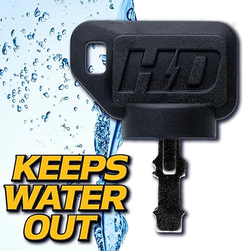 Miniatura 3 de HD Switch Paquete de 2 llaves de interruptor de encendido John Deere Sabre G100 SST15 SST16 SST18 S2554 1948 2148 2148H con mosquetón gratis