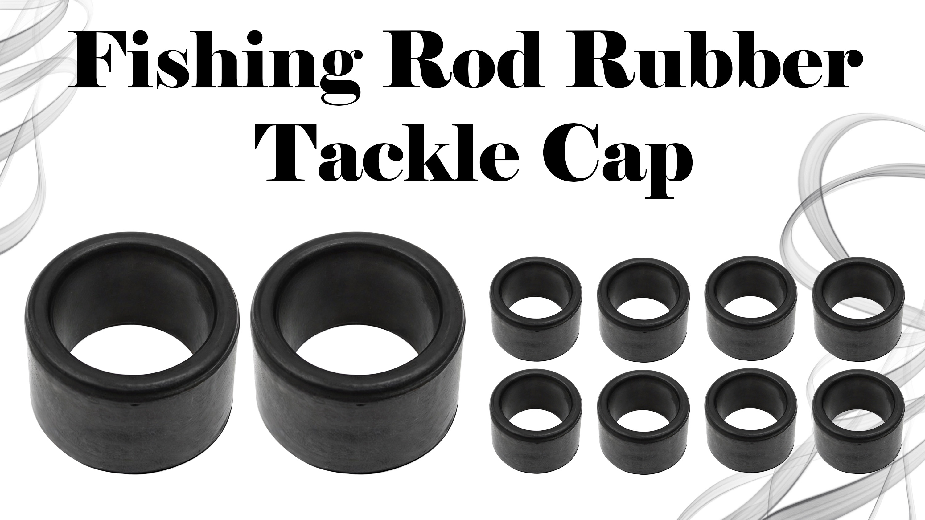 10PCS Rod Holder Insert Sleeves Cap, Fit 2