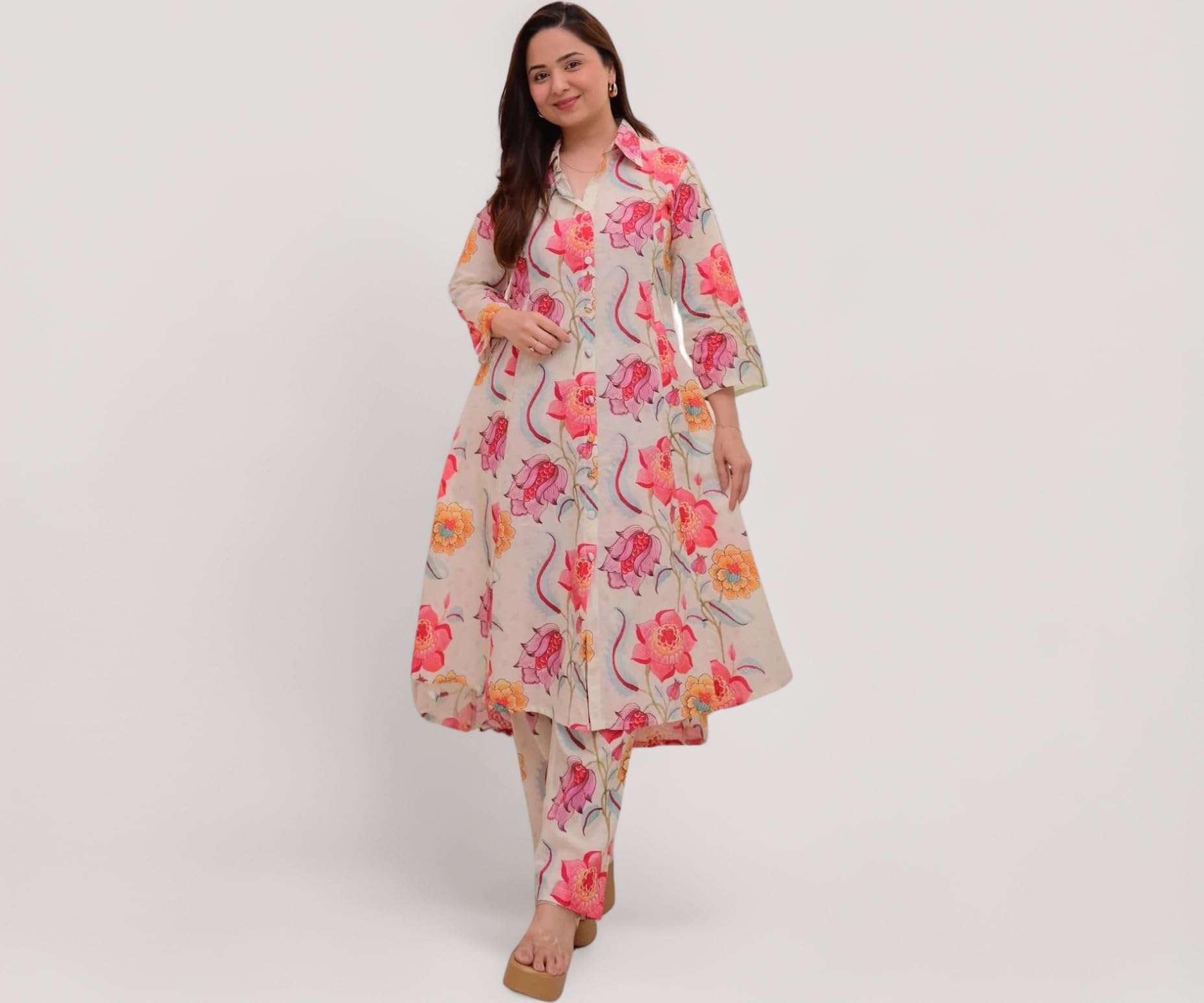 Co-ord Set for Women Stylish | Kurta Sets for Woman | Short Kurti for Woman Latest | Anarkali Suit For Women | Festive Ethnic Indian Traditional Outfit for Functions & Puja