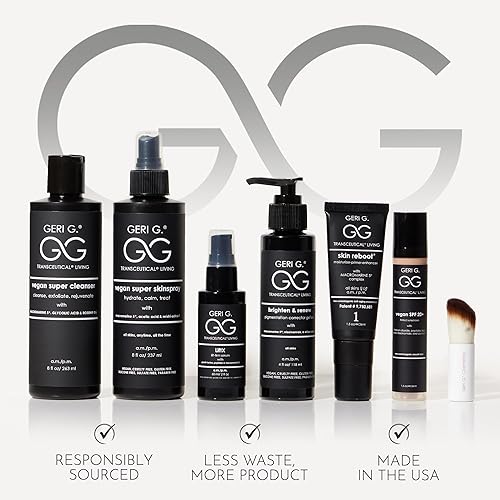 Miniatura 8 de GERI G. Skin Reboot, 1.5 oz  Hidratante facial todo en uno resistente al agua, base facial, potenciador cosmético y crema de noche, cuidado de la