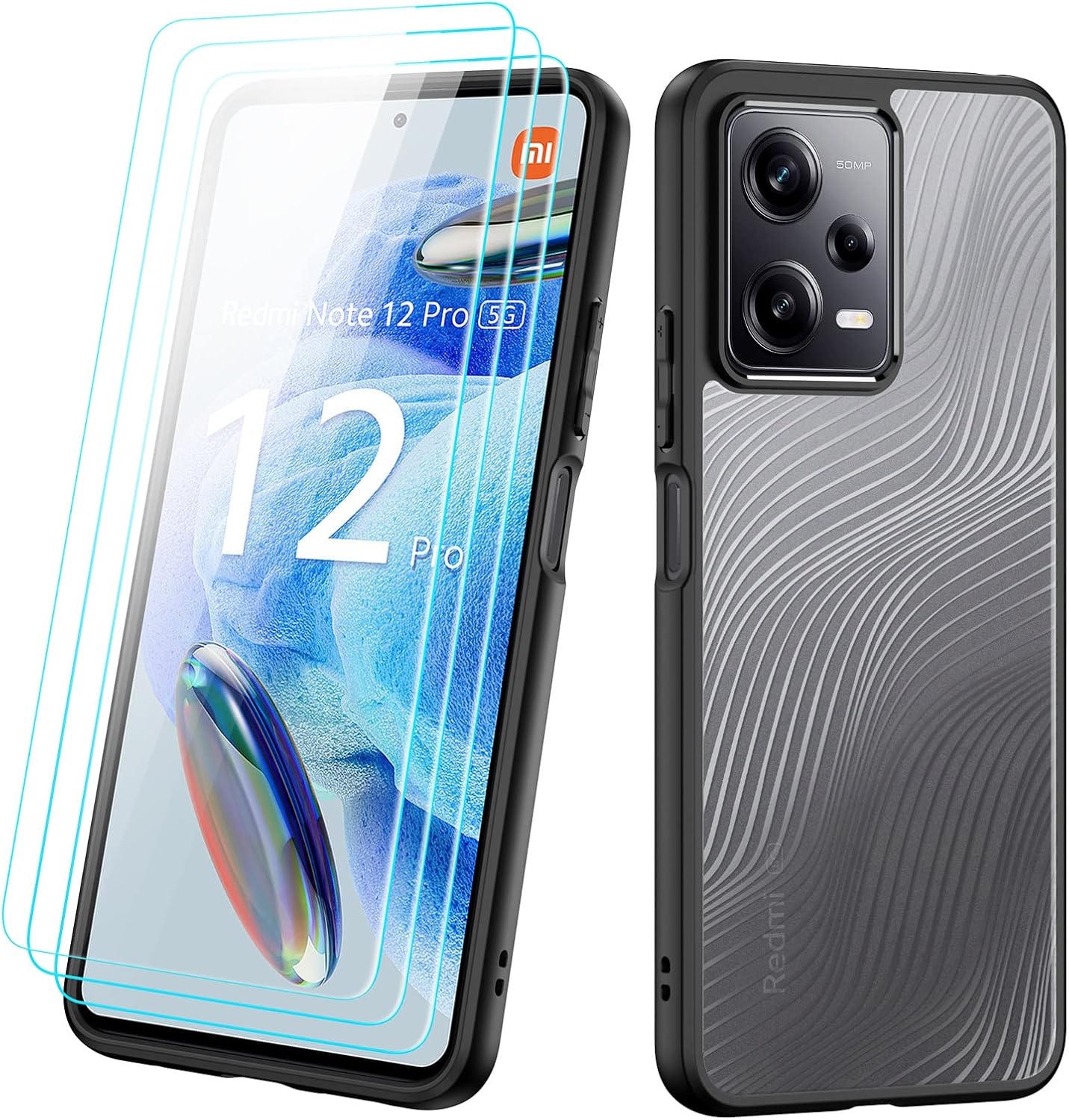Coque TPU + Verre Trempé 9H Pour Xiaomi Redmi Note 14 Pro 5G / Pro+ - Protection Complète, Transparente
