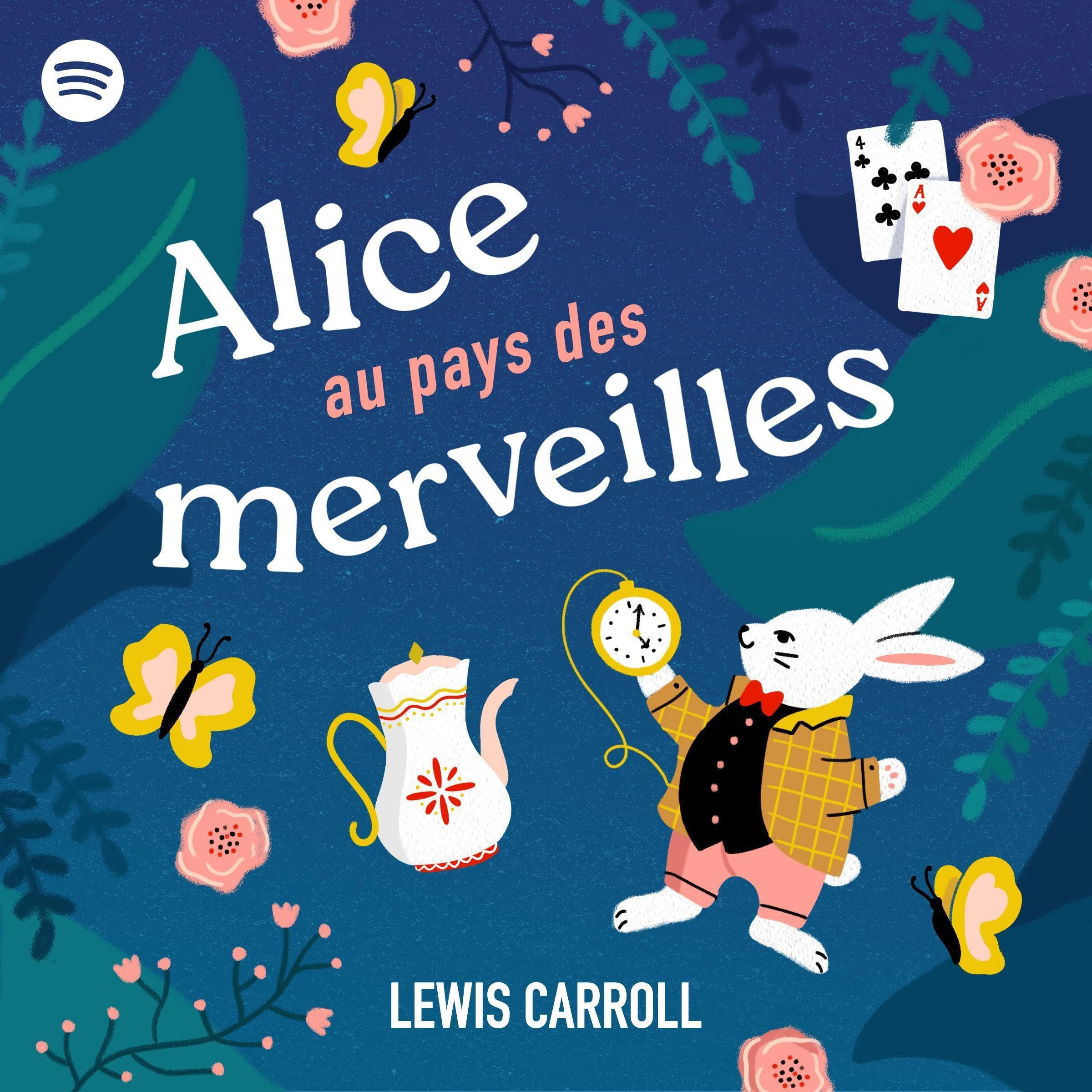 Cover art for Alice au pays des merveilles [Alice in Wonderland]