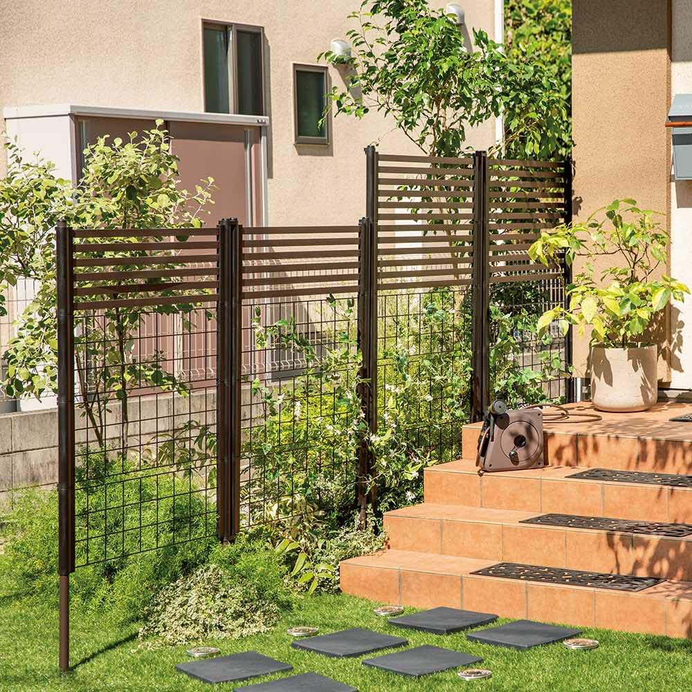 ガーデニング フラワー ガーデニング用品 モダントレリス2枚組 トレリス フェンス エクステリア 高さ180cm G ラティス