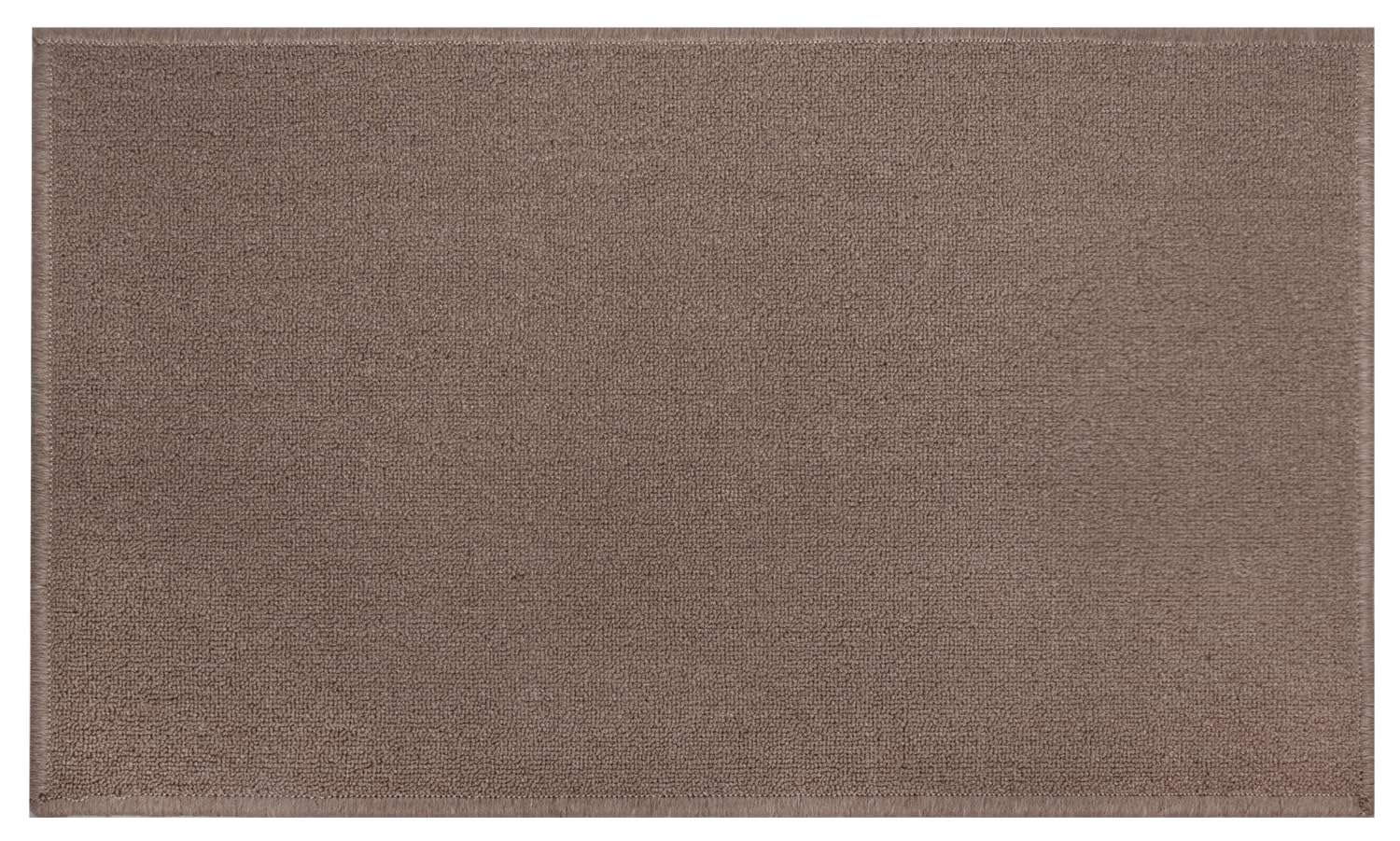 NT-STAR Doormat, Durable Rubber Backing Non Slip Door Mat Absorbent Resist Dirt Entrance Rug Inside Floor Mats Machine Washable Low-Profile (Plain Beige)(Pack of 2)-image-43