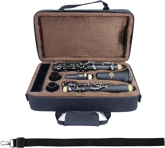 Bakelite B-flat clarinet (Black nickel, Bakelite)