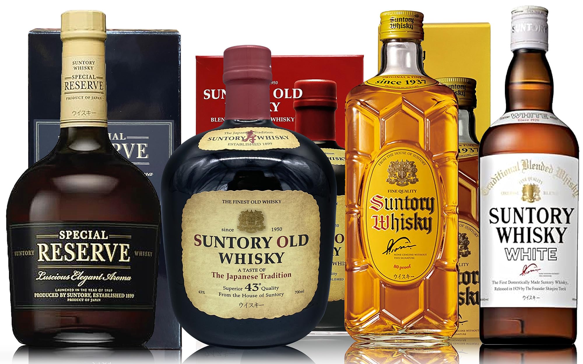 SUNTORY OLD Reserve  角瓶 サントリー 5本セット Amazon.co.jp: 日本のウイスキー4本セット サントリーリザーブ