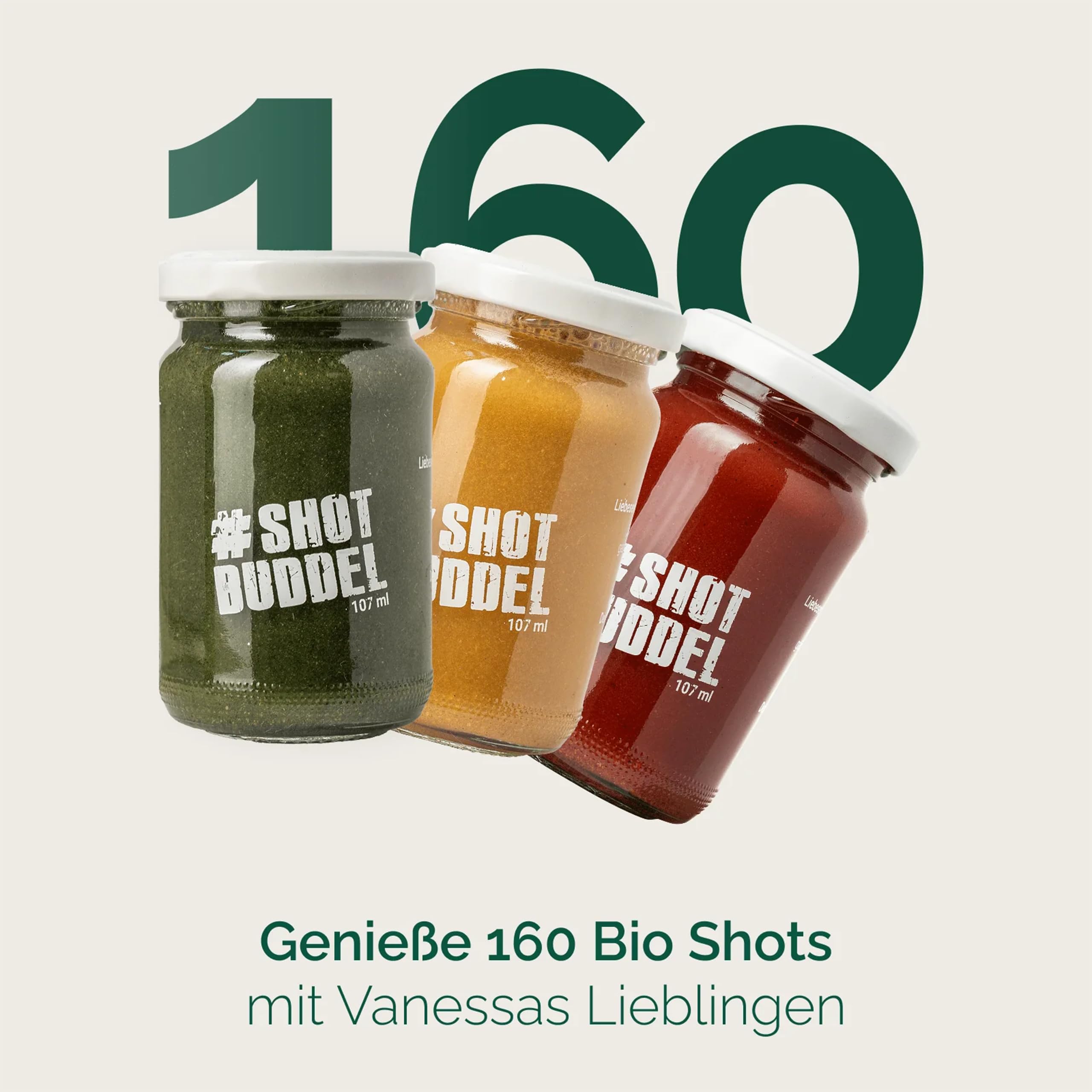 Hansegrün - Frauen Starter-Set - Beauty Shots (50 Stk.), Grüne Shots (50 Stk.) & Ingwer Shots (60 Stk.) - für Frauengesundheit ab 30 Jahren², Darmfunktion⁴ & Immunsystem² - zur täglichen Zubereitung