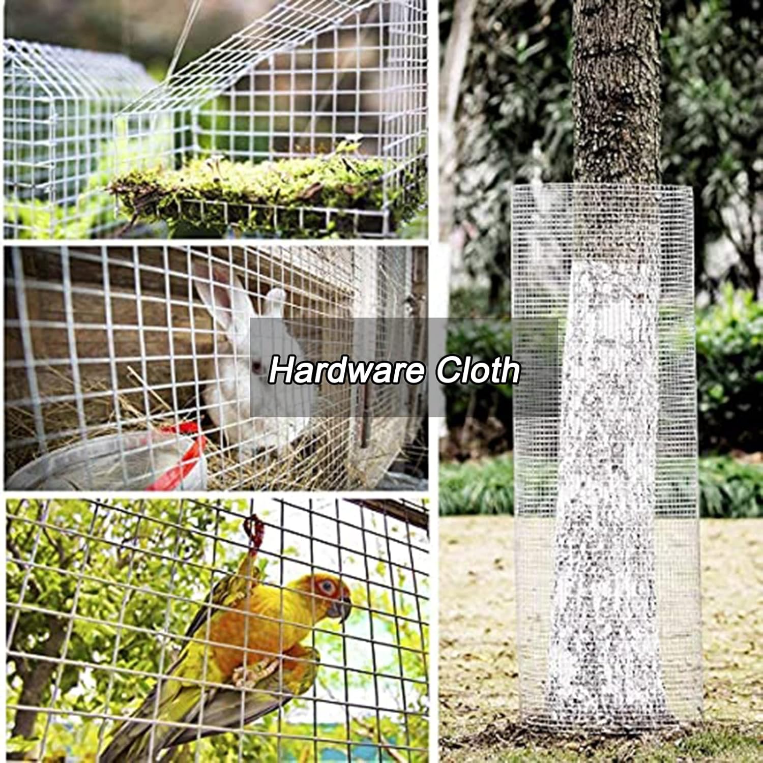 Durable 304 Stainless Steel Welded Wire Mesh for Garden Enclosures and Animal Fencing(1.2mX10m(47.2inX32.8ft))