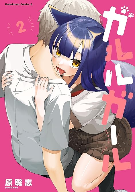 ガルルガール　（２）の表紙イラスト