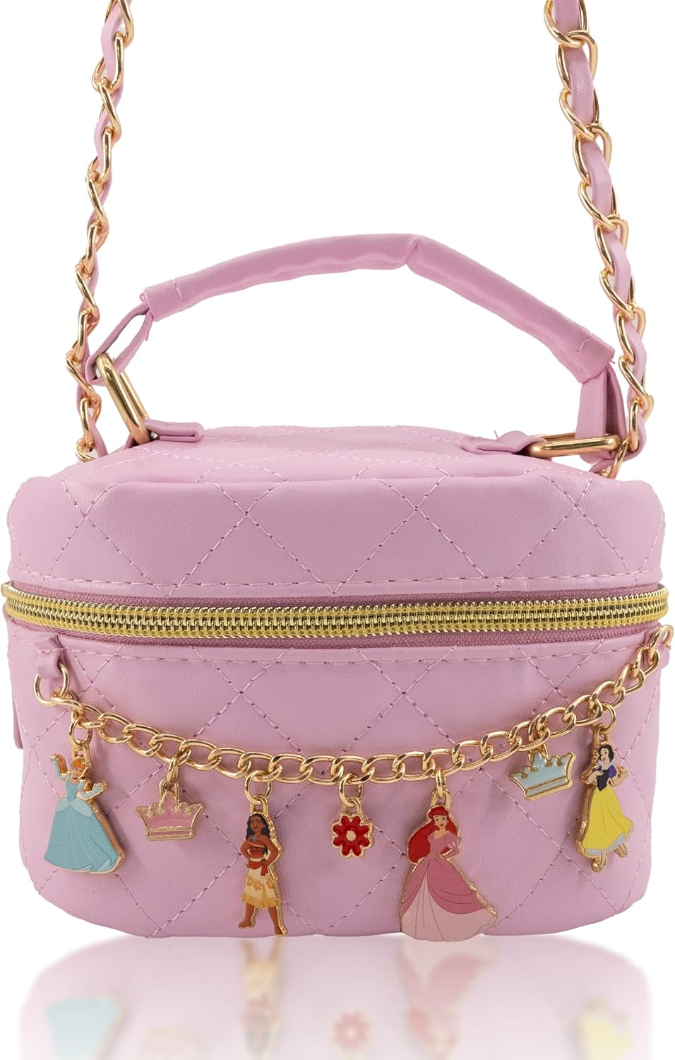 Fast Forward Sanrio Hello Kitty Cosmetic Bag for Women | Mini Hello Kitty PU Leather Crossbody Travel Toiletry Bag for Women | Make Up Travel Bag Makeup Bag - Image 2