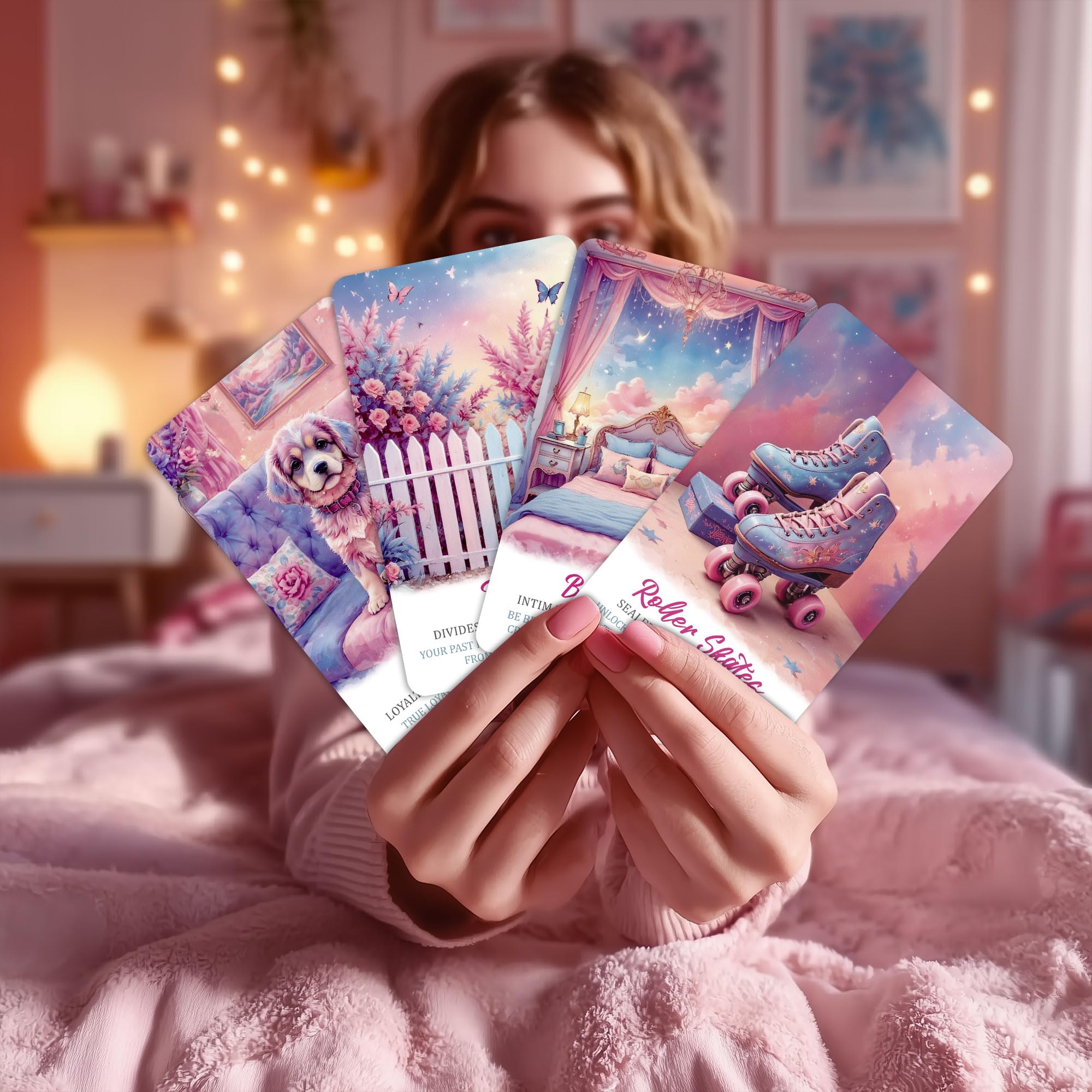 Amazon.co.jp: PERBDEAL Dreamy Home Fortune Reading Oracleカード