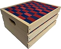 Vista 4 de Tailgating Pros Maderas gigantes de primera calidad con caja manchada: ¡elige los colores de tu equipo! Juego de patio al aire libre gigante