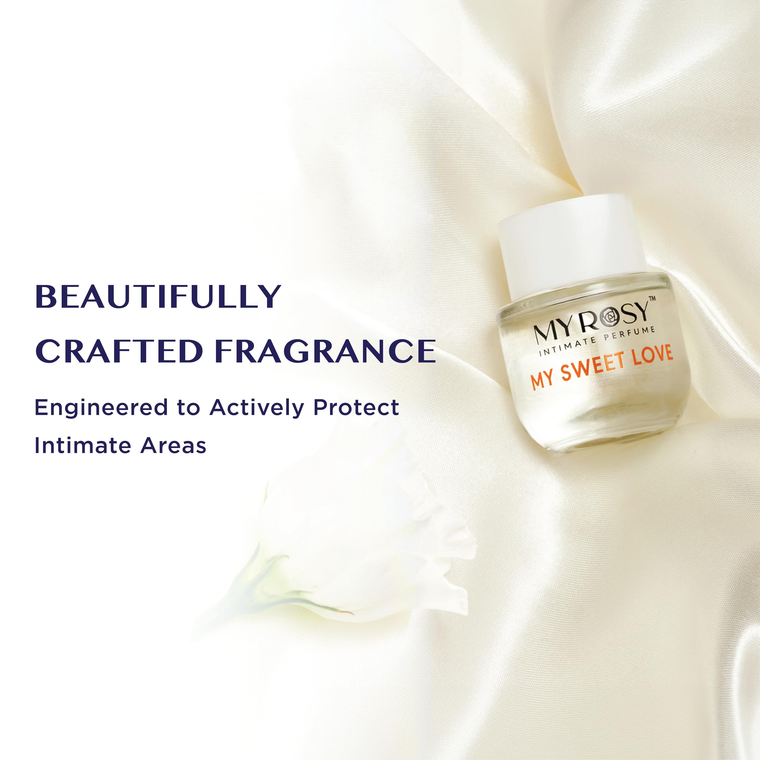 My Best Self Deodorizing Perfume Oil for Women - Dermatologist Approved- Intimate Fragrance- Hypoallergenic, Long Lasting, Alcohol & Paraben-Free, Odor Control, Fragrance Oil for Feminine Area