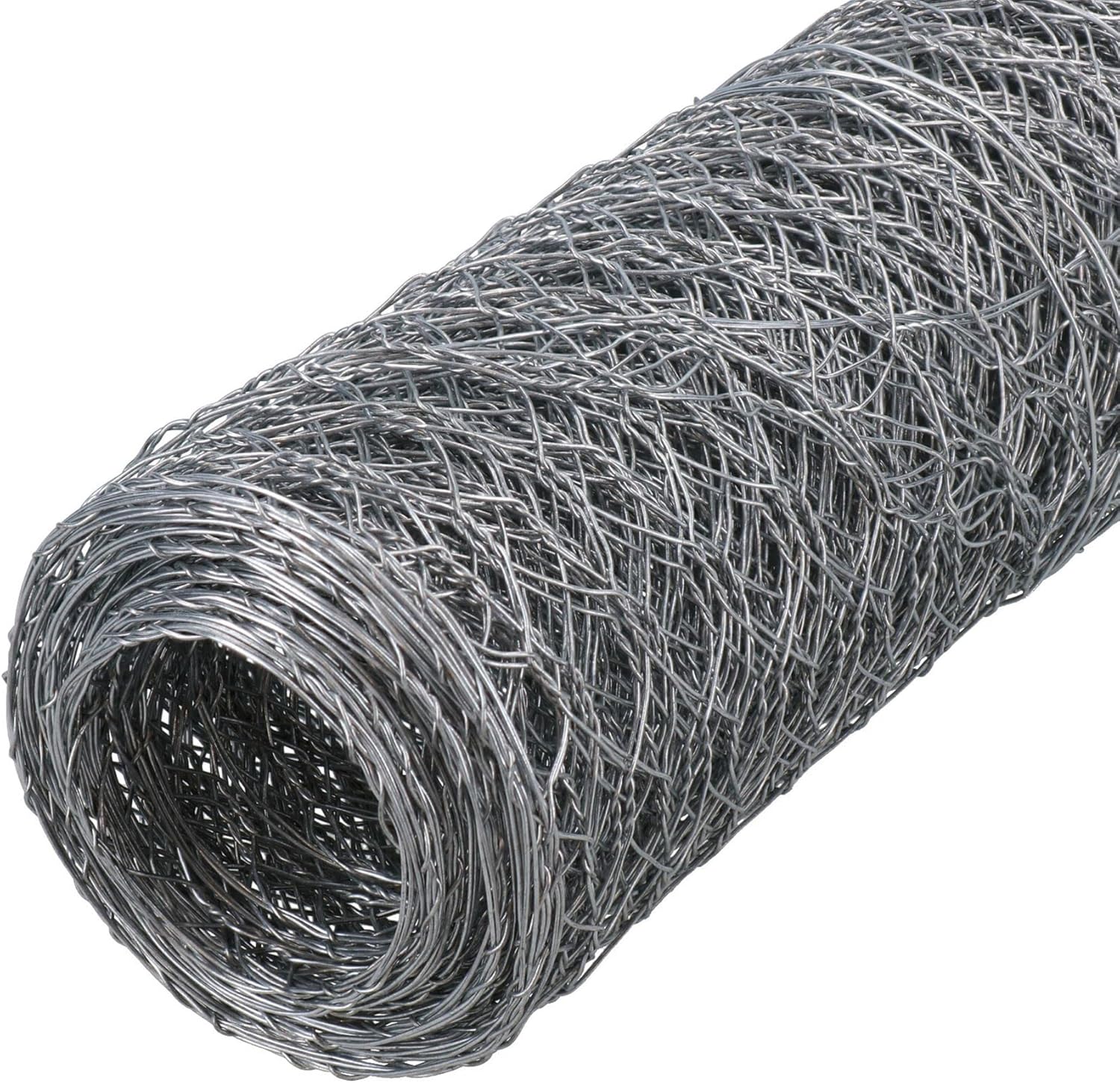 Galvanised Wire Chicken Mesh Fencing Cages Fence Pens 5m x 0.9m 13mm Hex