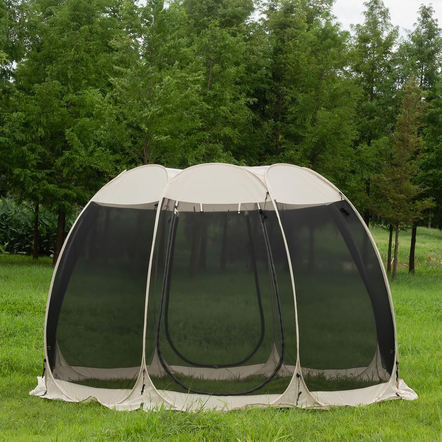 Amazon.com: Screen House Gazebo Pop Up Screen Tent Canopy Outdoor Sun ...