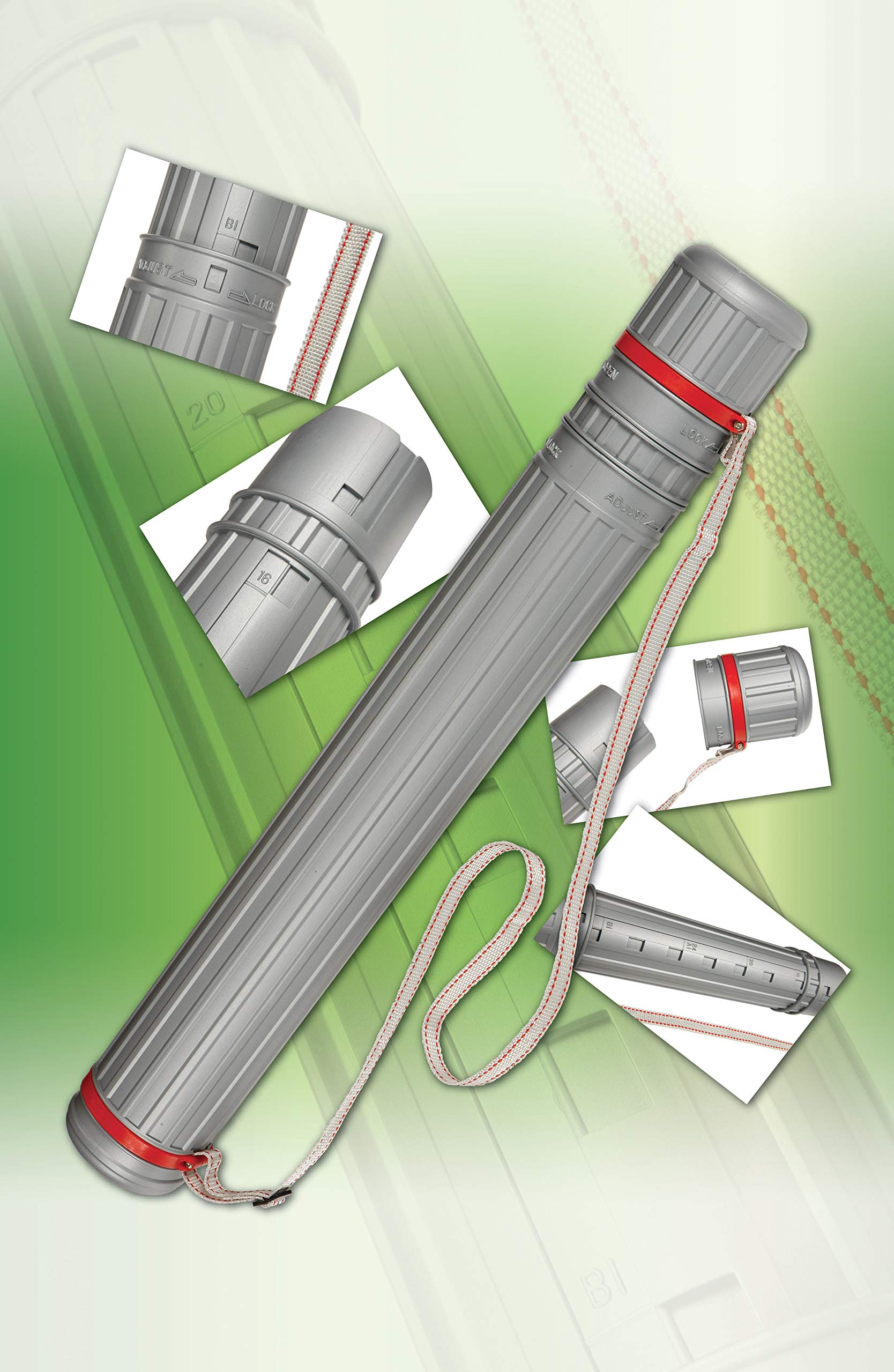 Alevar, Tubo de dibujo extensible gris