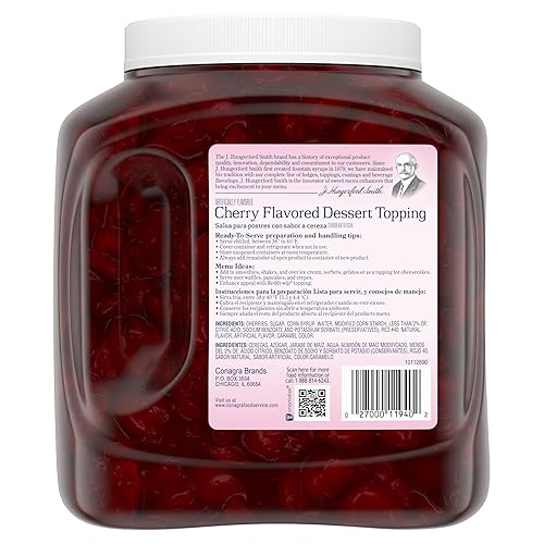 Miniatura 7 de J Hungerford Smith - Cubierta de postre de arándanos, jarra de 122 onzas, paquete de 3