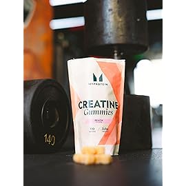 Myprotein Creatine Gummies, 5g Creatine Monohydrate per Serving, Peach, 90 Count, 18 Servings, Chewable Post/Pre Workout Strength & Recovery Sports Nutrition Supplement, Vegan, Non-GMO