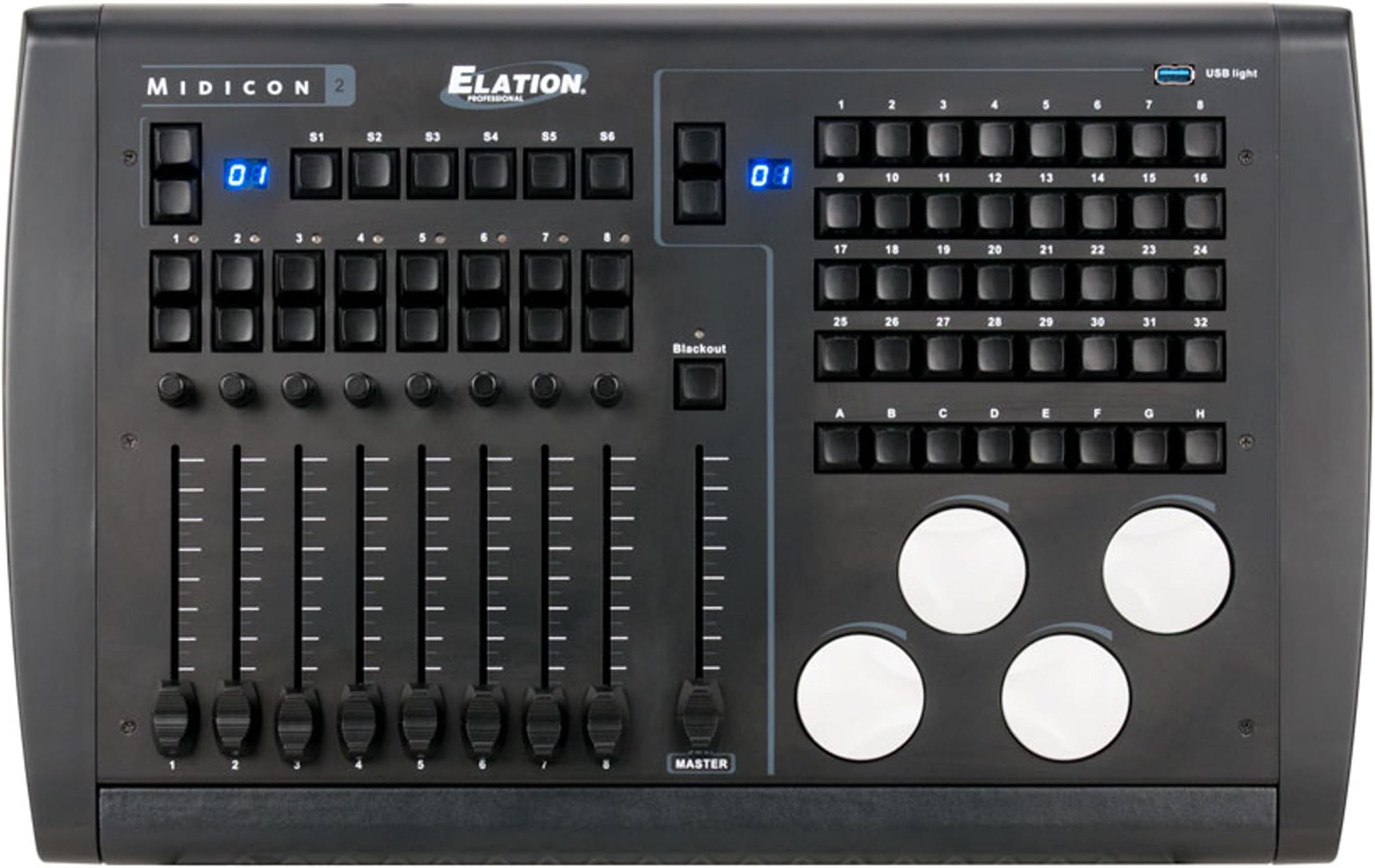 MIDICON-2 USB Powered Lighting Software Controller