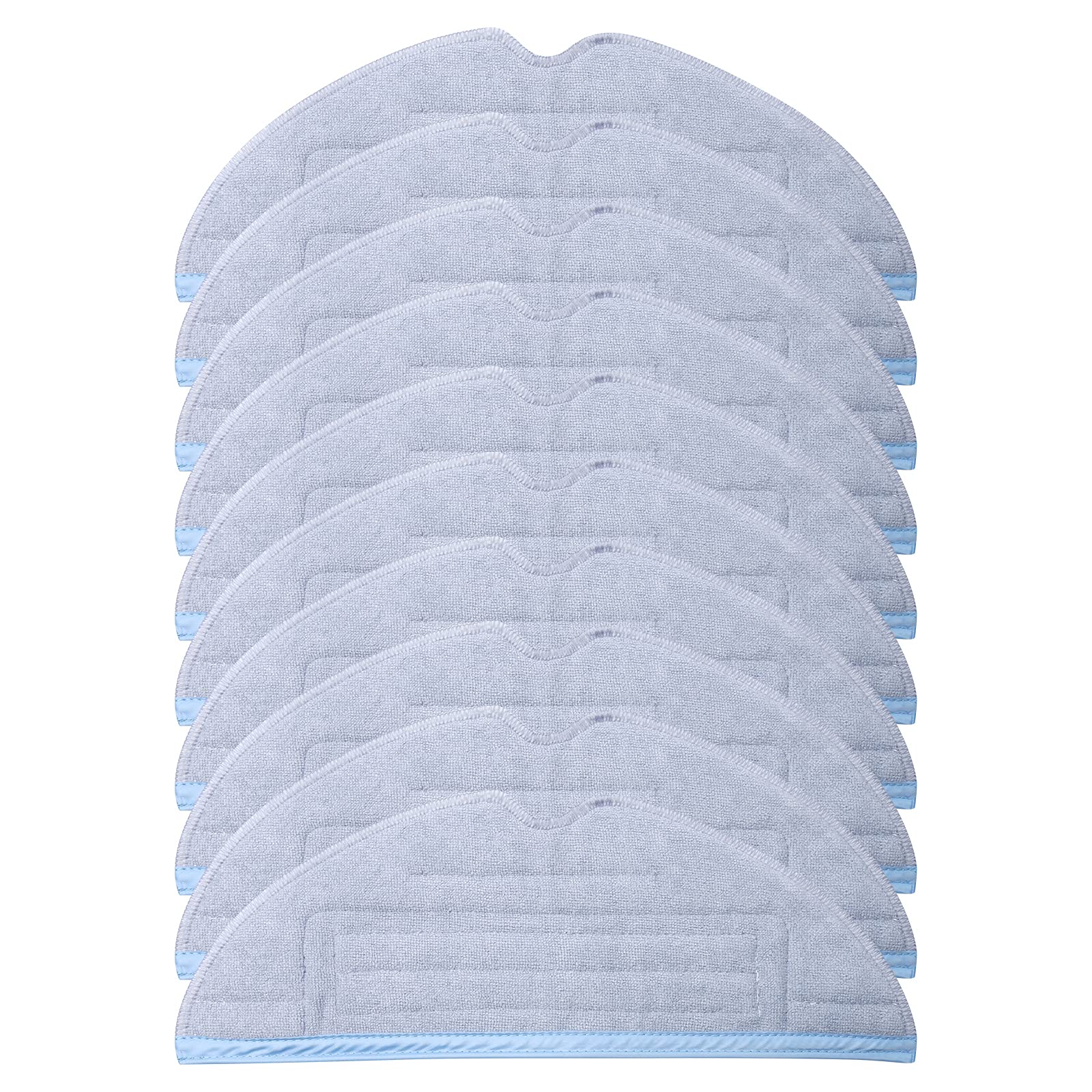 10-Pack Mop Cloths For Proscenic M7 Robot Vacuum – Reusable Cleaning Pads For Mopping Floors