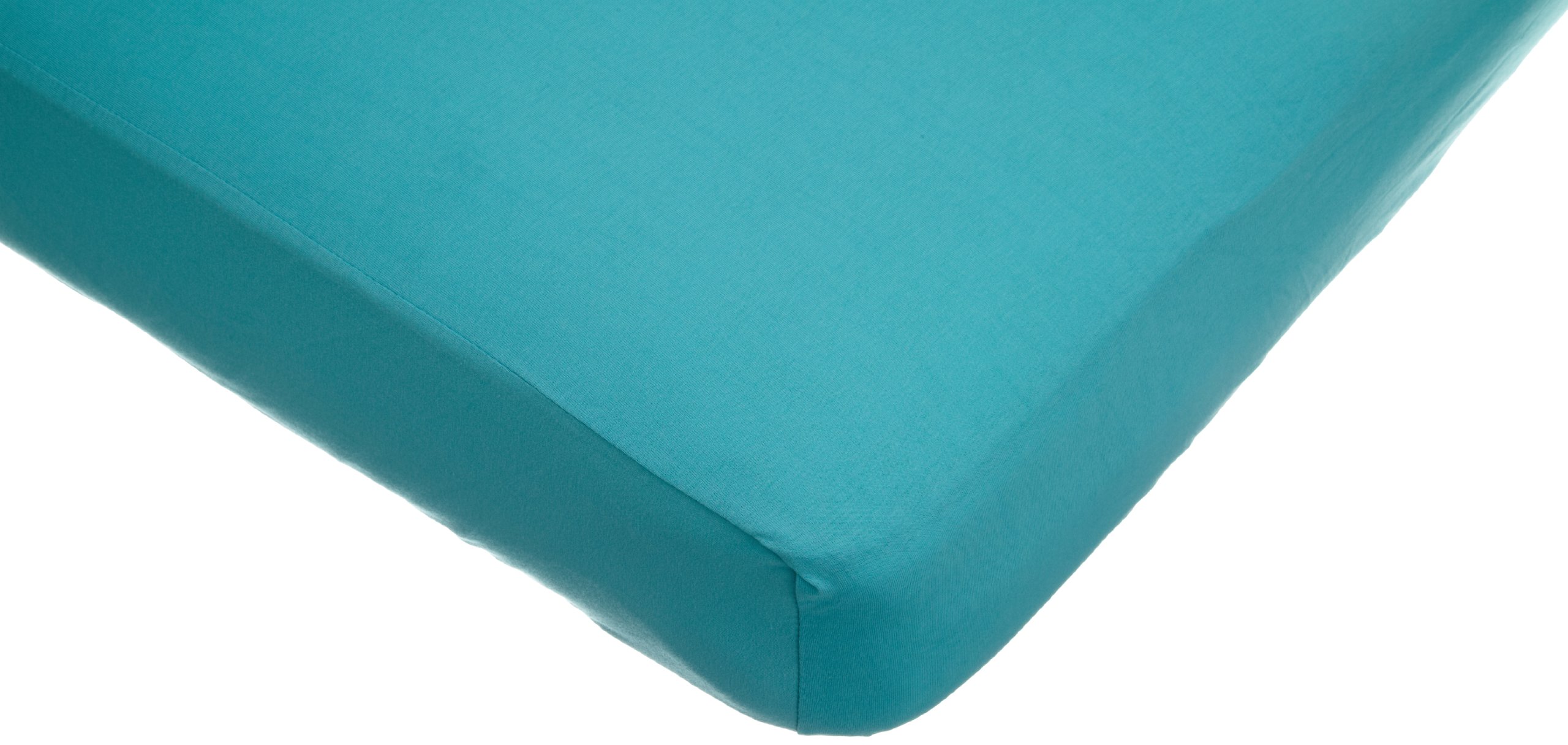 American Baby Company Supreme Jersey Knit Crib Sheet, Turquoise by American Baby Company