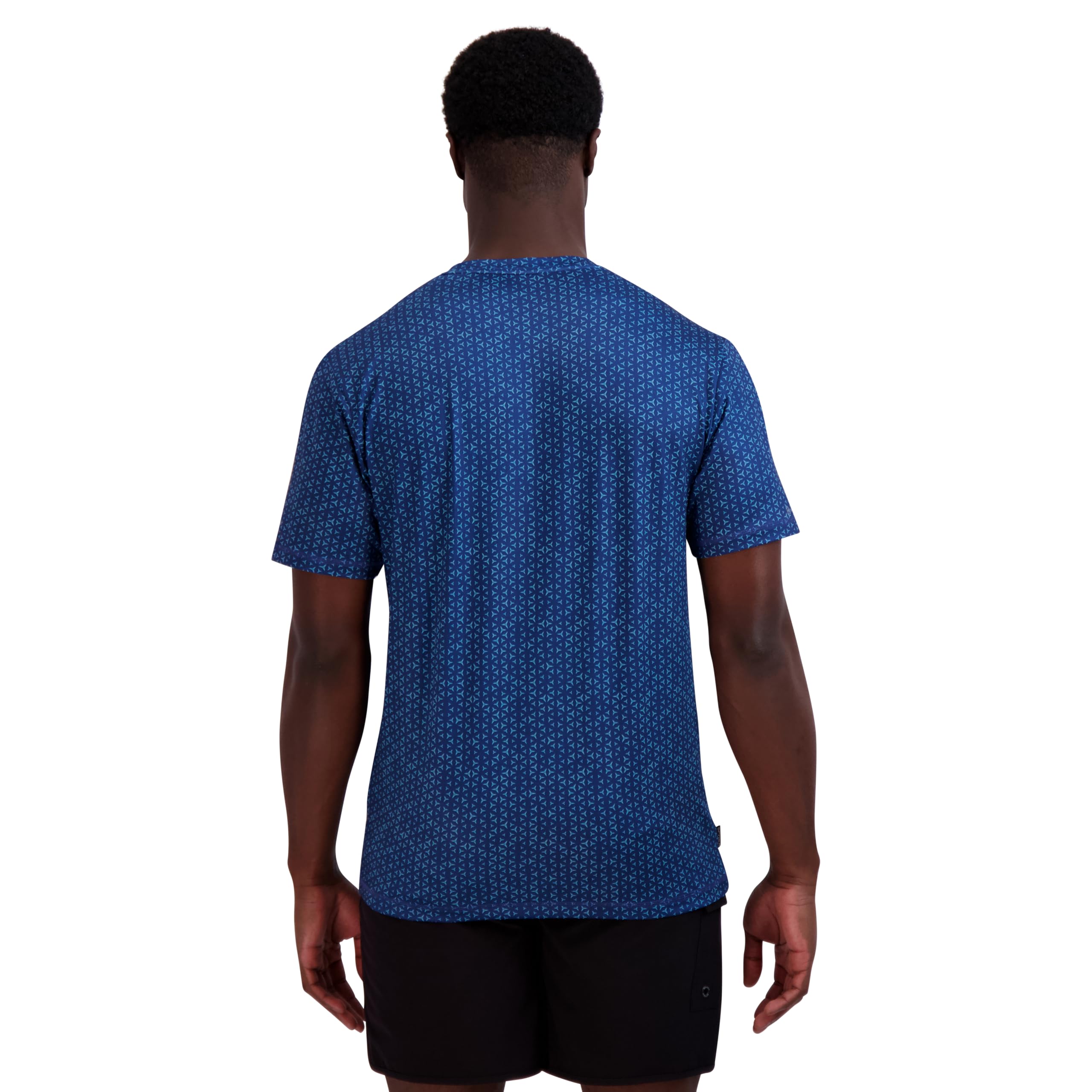 Spyder Short Sleeve Rashguard – UPF+, Quick-Dry, Swim Shirt, Surfing, Hiking, Workou Maglietta Rash Guard Uomo