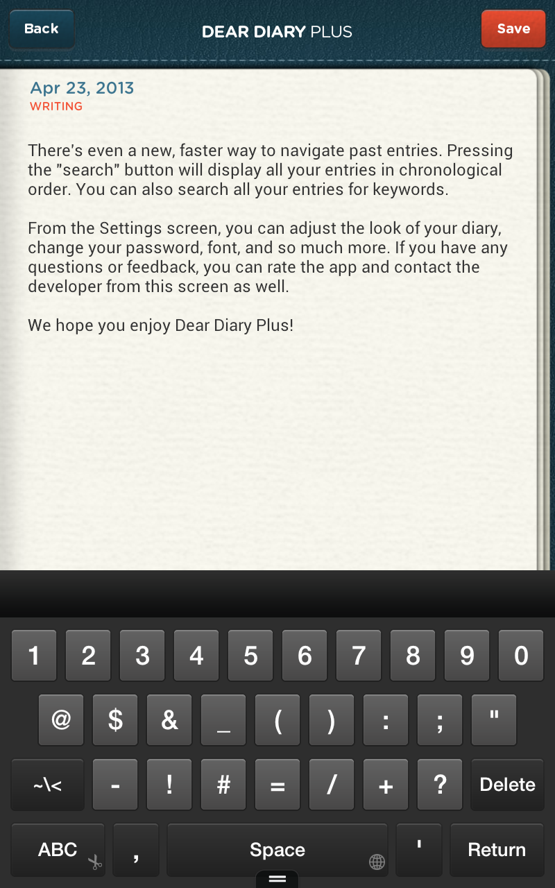 Dear Diary Plus - App on Amazon Appstore
