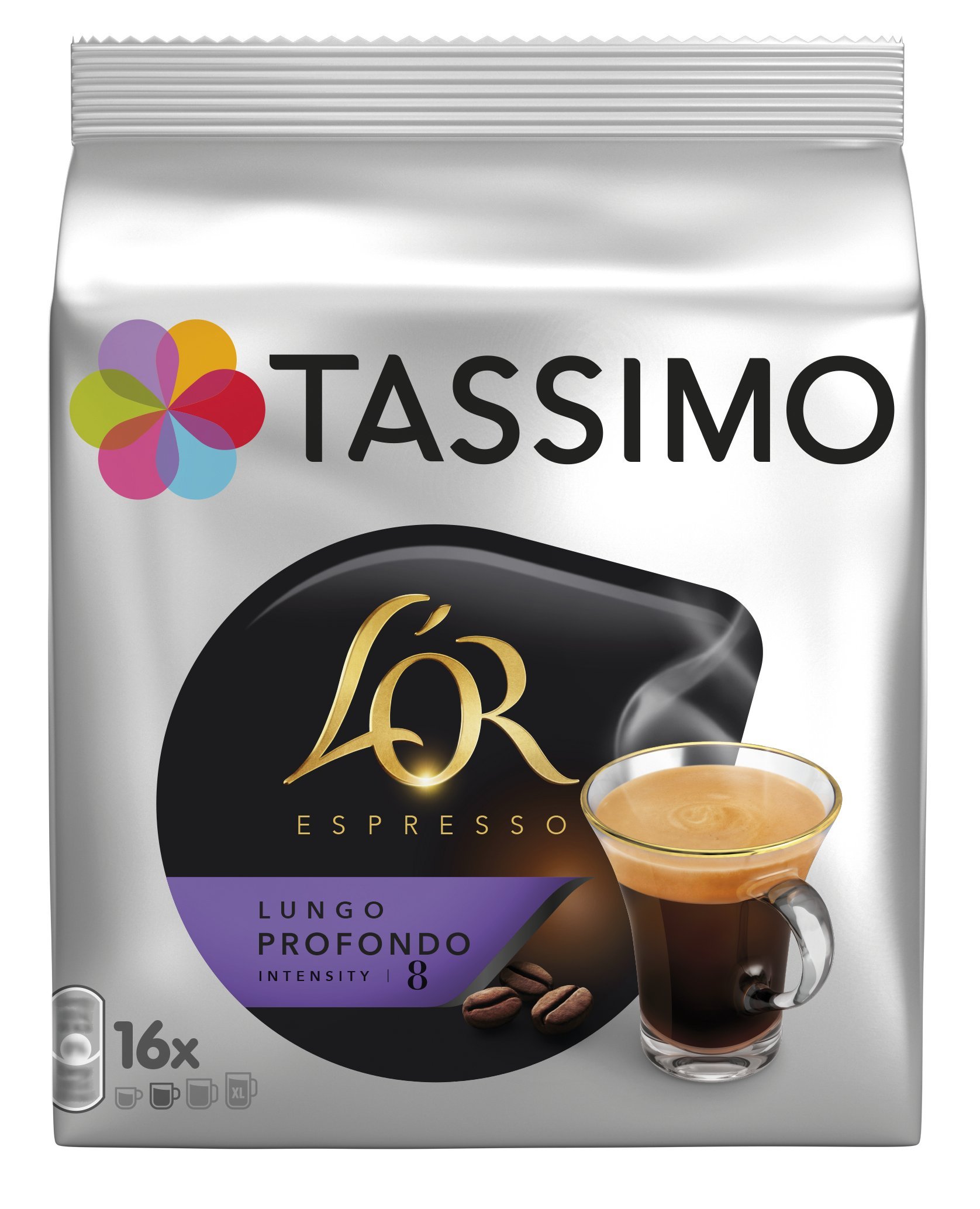 Tassimo Cápsulas Marcilla Café Con Leche | 80 Cápsulas Compatibles con Cafetera Tassimo - 5PACK & Cápsulas de Café L’OR Lungo Profondo | 80 Cápsulas Compatibles con Cafetera - Intensidad 13-5PACK