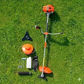 Roçadeira Nakasaki Lateral 75cc 3hp 2t Gasolina Profissional