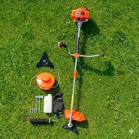 Roçadeira Nakasaki Lateral 75cc 3hp 2t Gasolina Profissional