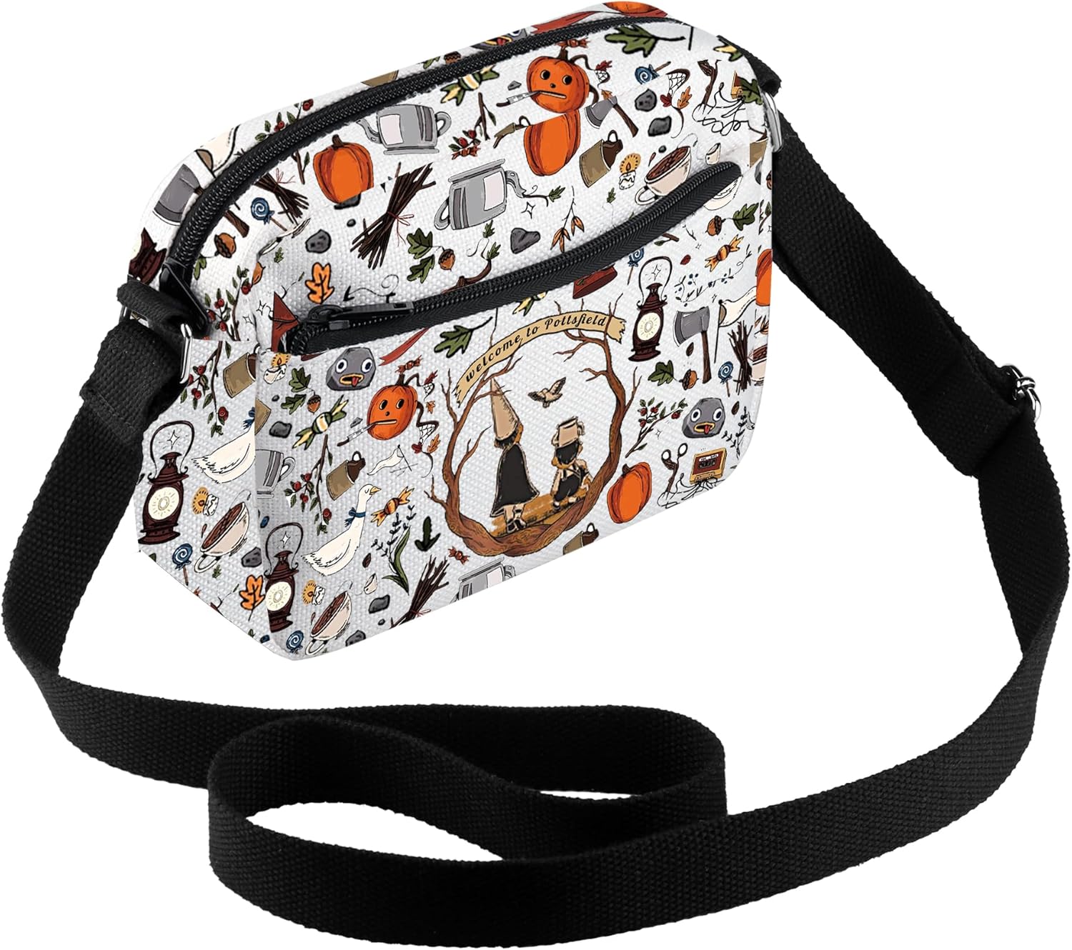 CMNIM Cartoons Inspired Merch Gifts Cartoon Characters Crossbody Purse Harvest Festival Garden Gifts Bag for Fans - Image 8