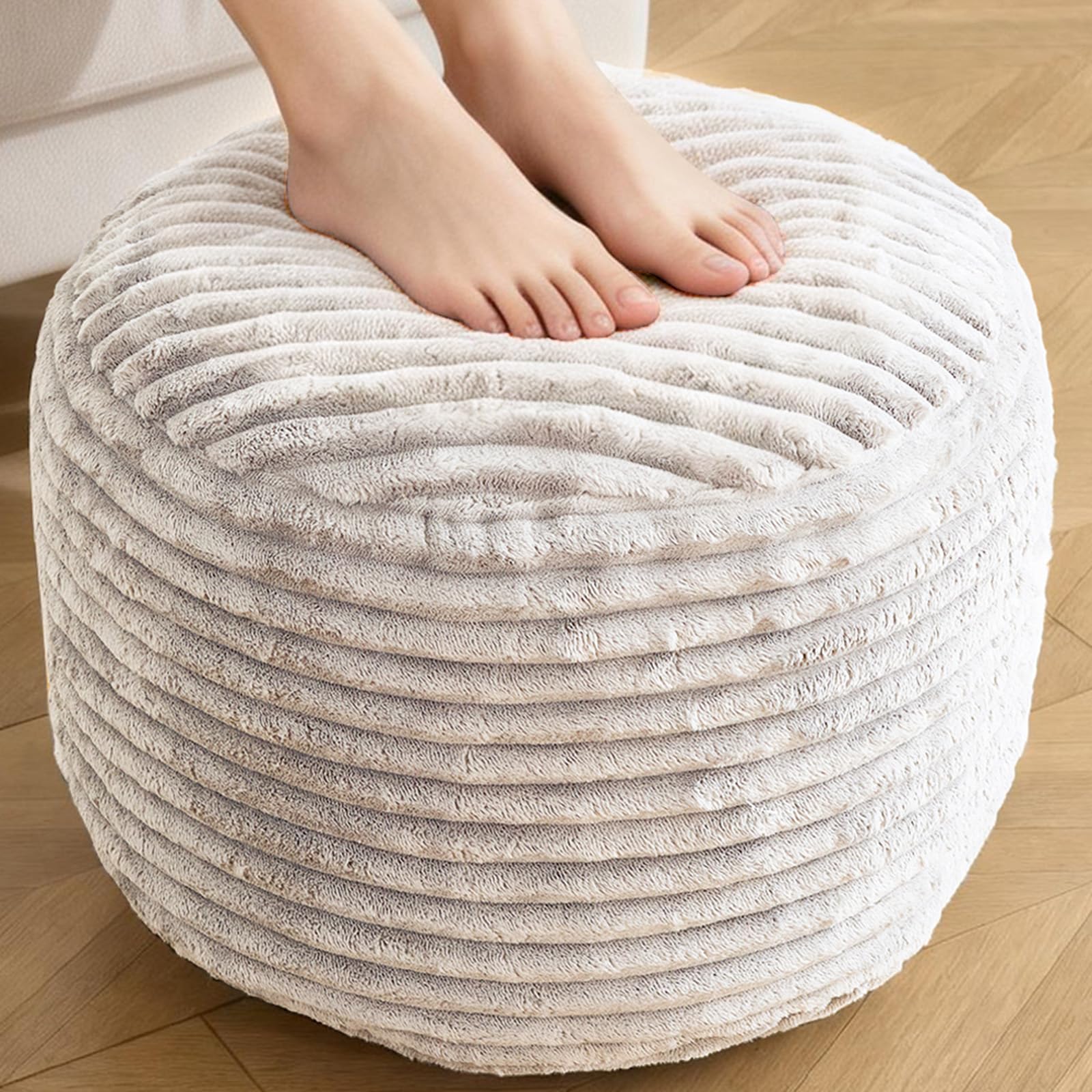 INSPIRE CRAFTER Corduroy Pouf